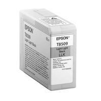 Epson T8509 80ml UltraChrome HD Light Light Black Ink Cartridge for
