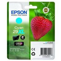 Epson Strawberry 29XL 6.4 ml Claria Home Cyan Ink Cartridge for