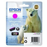 Epson 26XL (T263340) Magenta Original Claria Premium High Capacity Ink Cartridge (Polar Bear)