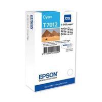 Epson T7012 XXL Yield 3400 Extra High Capacity Ink Cartridge Cyan