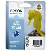 epson t0485 t048540 light cyan original ink cartridge seahorse