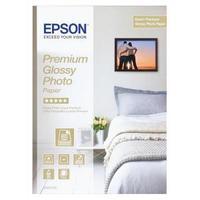 Epson A4 Premium Glossy Photo Paper 15 Sheets 255gsm White C13S042155
