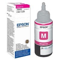 epson t6643 magenta original ink bottle c13t664340