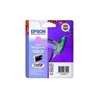 Epson T0806 (T080640) Light Magenta Original Ink Cartridge (Hummingbird)