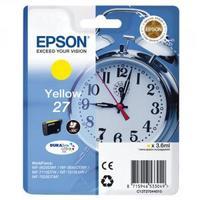 epson 27 yellow inkjet cartridge c13t27044010 t2704