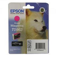 Epson T0963 Vivid Magenta Inkjet Cartridge C13T09634010 T0963