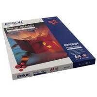 Epson White Photo Inkjet A4 Paper 102gsm Pack of 100 C13S041061