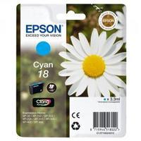 Epson 18 Cyan Inkjet Cartridge C13T18024010 T1802