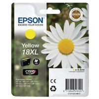 epson 18xl high yield yellow inkjet cartridge c13t18144010 t1814