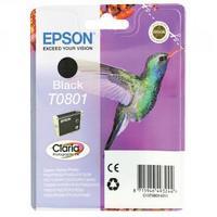 Epson T0801 Black Inkjet Cartridge C13T08014011 T0801