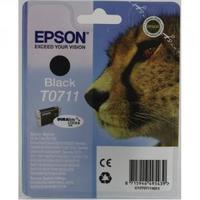 Epson T0711 Black Inkjet Cartridge C13T07114011 T0711