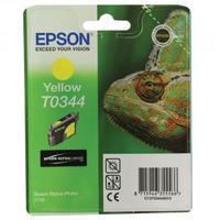 Epson T0344 Yellow Inkjet Cartridge C13T03444010 T0344