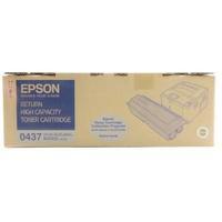 epson s050437 black return toner cartridge high capacity c13s050437