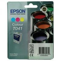 Epson T041 CyanMagentaYellow Inkjet Cartridge C13T04104010 T0410