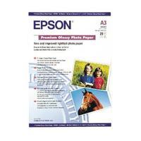 Epson A3 Premium Glossy Photo Paper 255gsm Pack of 20 C13S041315