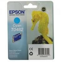 Epson T0482 Cyan Inkjet Cartridge C13T04824010 T0482