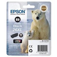 Epson 26XL Photo High Yield Black Inkjet Cartridge C13T26314010 T2631