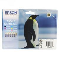 Epson T5597 CyanMagentaYellowLight CyanLight MagentaBlack Inkjet