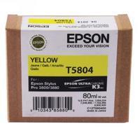 Epson T5804 Yellow Inkjet Cartridge C13T580400 T5804