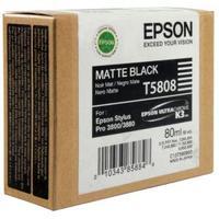 epson t5808 matte black inkjet cartridge c13t580800 t5808