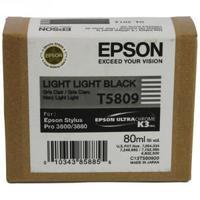 Epson T580900 Light Light Black Ink Cartridge C13T580900 T5809
