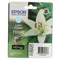 Epson T0595 Light Cyan Inkjet Cartridge C13T05954010 T0595