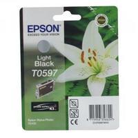 Epson T0597 Light Black Inkjet Cartridge C13T05974010 T0597