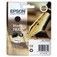 epson 16xl high yield black inkjet cartridge c13t16314010 t1631