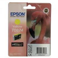 Epson T0874 Yellow Inkjet Cartridge C13T08744010 T0874