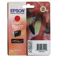 Epson T0877 Red Inkjet Cartridge C13T08774010 T0877