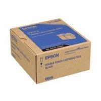 epson s050609 black original toner cartridge 2 pack