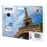 Epson T7021 (T702140) Black High Capacity Original Cartridge (Eiffel Tower)