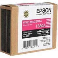Epson T580A00 Magenta Inkjet Cartridge C13T580A00 T580A00