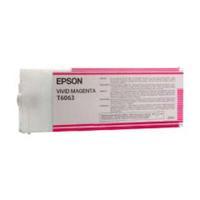 Epson T6063 (T606300) Vivid Magenta High Capacity Original Ink Cartridge