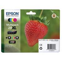 epson 29xl black cyanmagentayellow high yield inkjet pack of 4