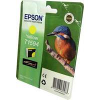 epson t1594 yellow original ink cartridge kingfisher