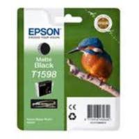 Epson T1598 Matte Black Original Ink Cartridge (Kingfisher)