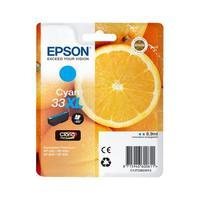 Epson 33XL (T33624010) Cyan Original Claria Premium High Capacity Ink Cartridge (Orange)