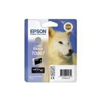 Epson T0967 (T096740) Light Black Original Ink Cartridge (Huskey)