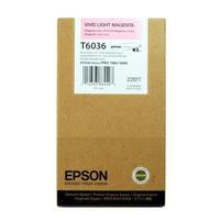 epson t6036 t603600 vivid light magenta high capacity original ink car ...