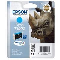 epson t1002 t100240 cyan high capacity original ink cartridge rhino