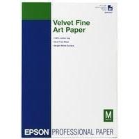 Epson (A2) Velvet Fine Art Paper 260gsm (1 x Pack of 25