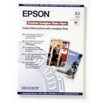 Epson (A3) Premium Semi-Gloss Photo Paper (20 Sheets) 251gsm
