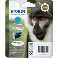 Epson T0892 (T089240) Cyan Original Ink Cartridge (Monkey)