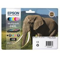 Epson 24XL (T243840) Original Claria Photo HD High Capacity Multipack (Elephant)