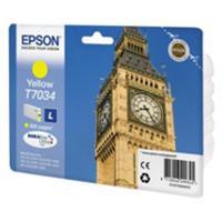 epson t7034 t703440 yellow standard capacity original ink cartridge bi ...