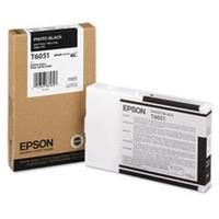 Epson T6051 (T605100) Photo Black Standard Capacity Original Ink Cartridge