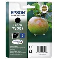 epson t1291 t129140 black high capacity original ink cartridge apple