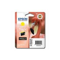 Epson T0874 (T087440) Yellow Original Ink Cartridge (Flamingo)