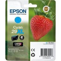 Epson 29XL (T29924010) Cyan Original Claria Home High Capacity Ink Cartridge (Strawberry)